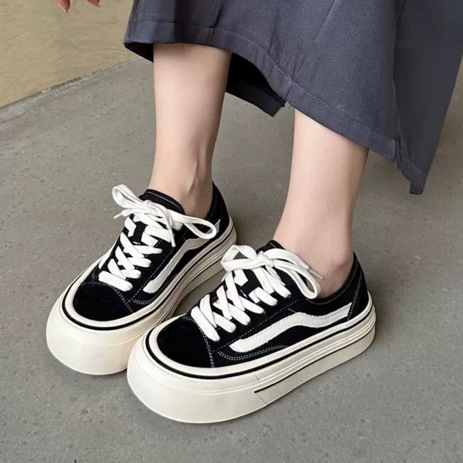 2024 New Adult Female Sneakers - Vans Shoes Old Skool 评论和价格
