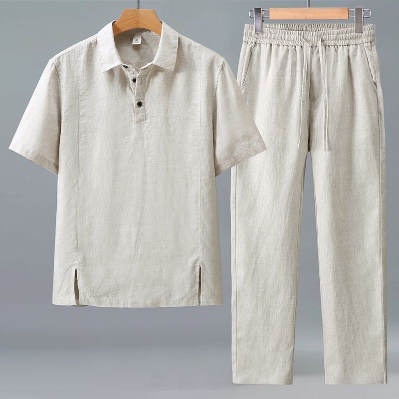 Spring/Summer Fashion Retro Sp - Short Linen Drawstring 评论和价格